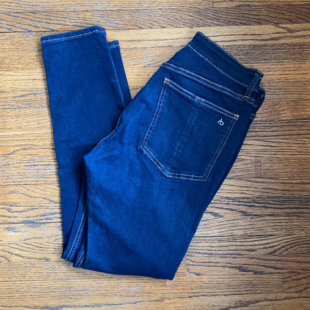 rag & bone cate mid-rise ankle skinny jeans - Picture 2 of 2